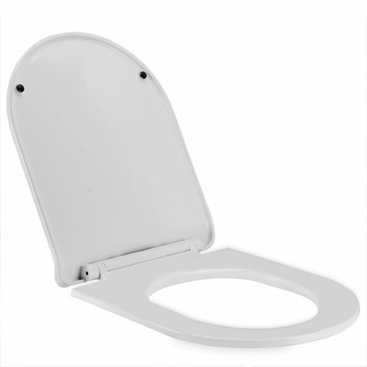 Deuba Toilettensitz ultraflach - Schnellmontagesystem